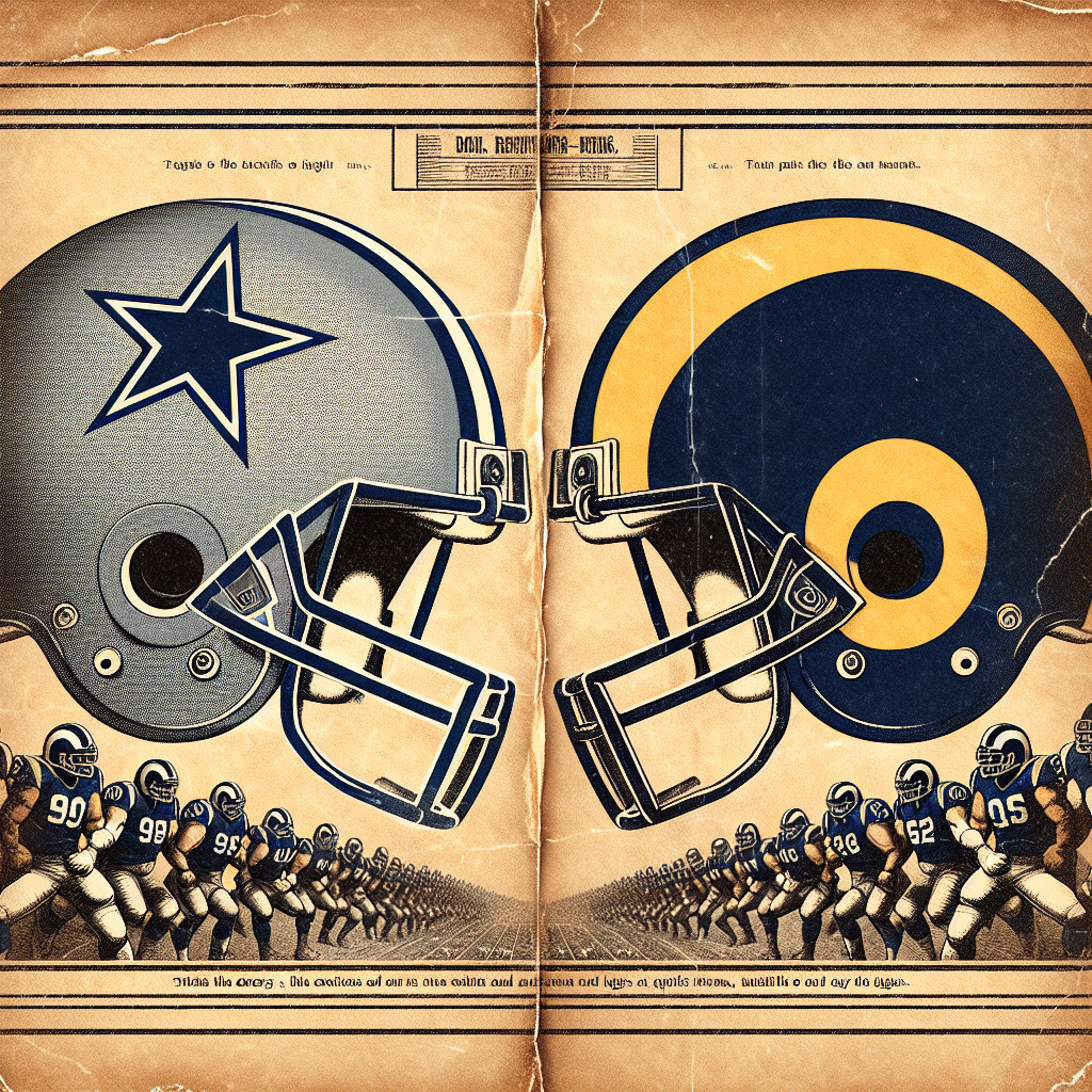 Beneath the Helmets: A Deep Dive into the Cowboys–Rams Rivalry