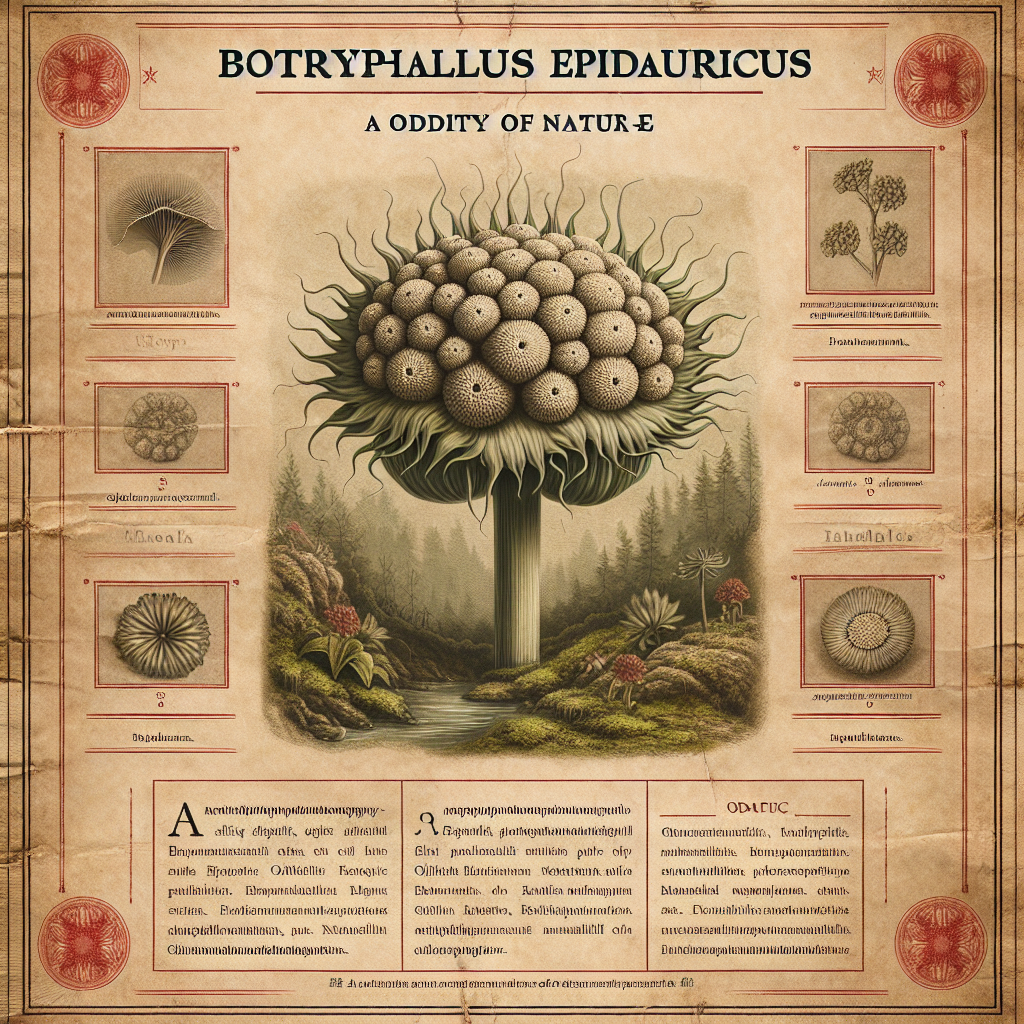 The Curious Case of Botryphallus epidauricus: Nature's Oddity