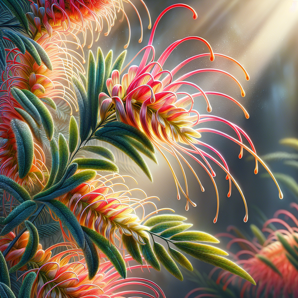 La Fascinante Grevillea tenuiflora: Un Tesoro Botánico