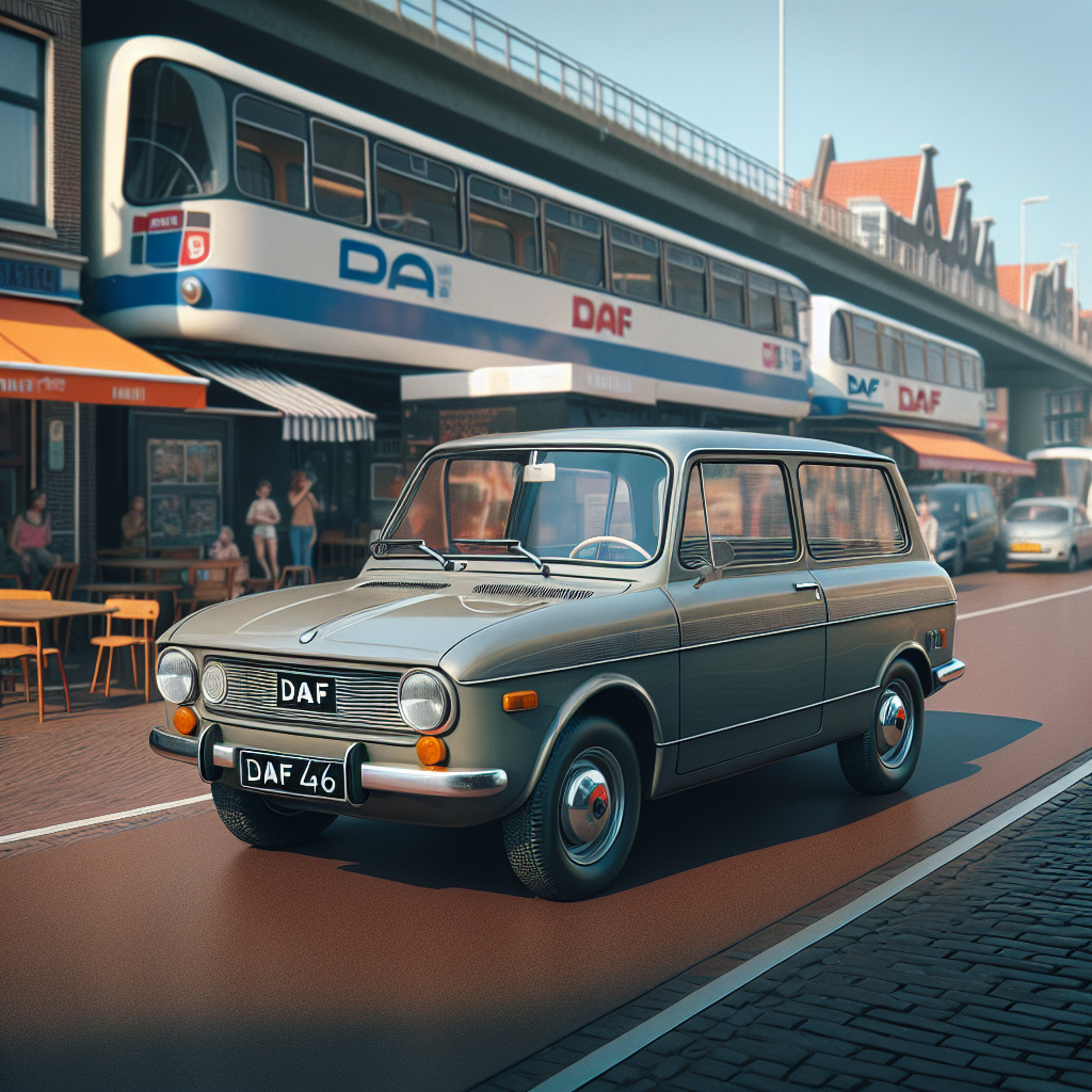 The DAF 46: A Quirky Dutch Icon of the 1970s