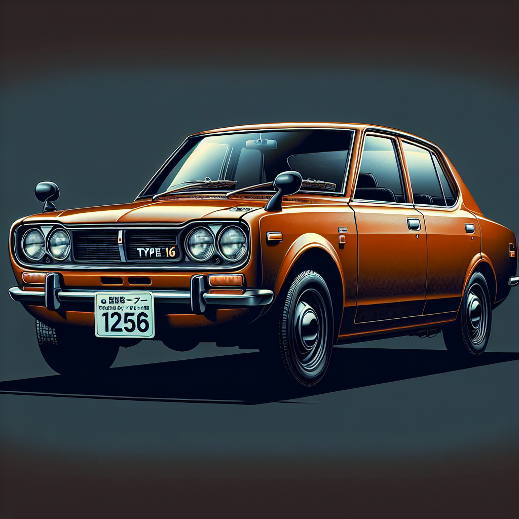 The Datsun Type 16: A Pioneering Step in Japanese Automotive History