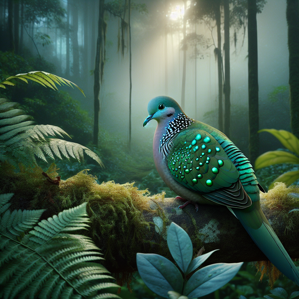 The Emerald-Spotted Wood Dove: Nature's Hidden Gem