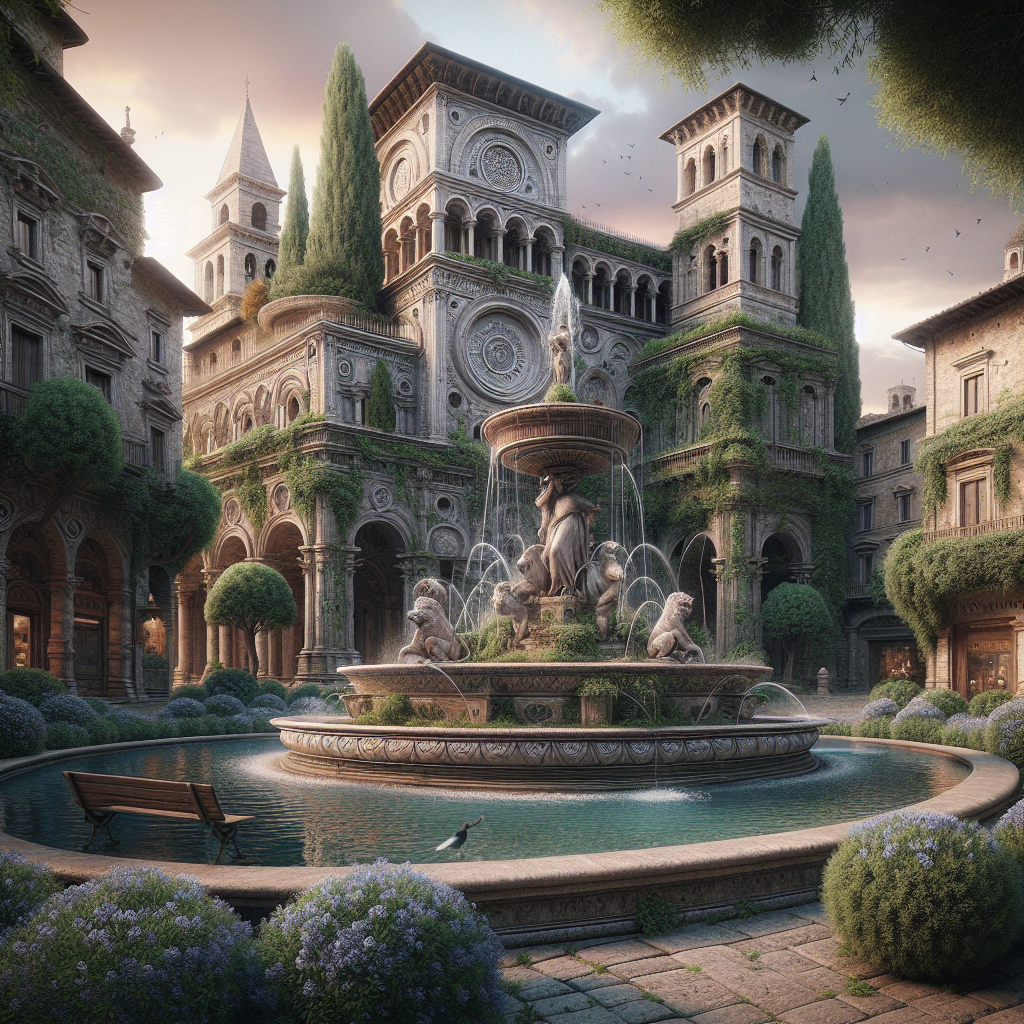 Unveiling the Hidden Marvel: The Fontana di Piazza della Rocca in Viterbo