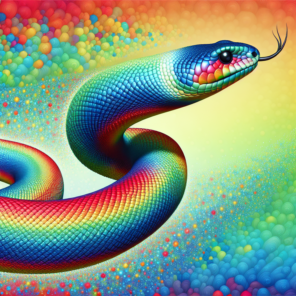 The Enigmatic Rainbow Water Snake: A Colorful Mystery