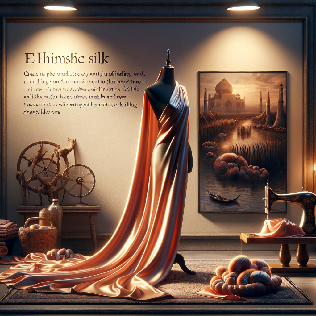 The Ethical Elegance of Ahimsa Silk