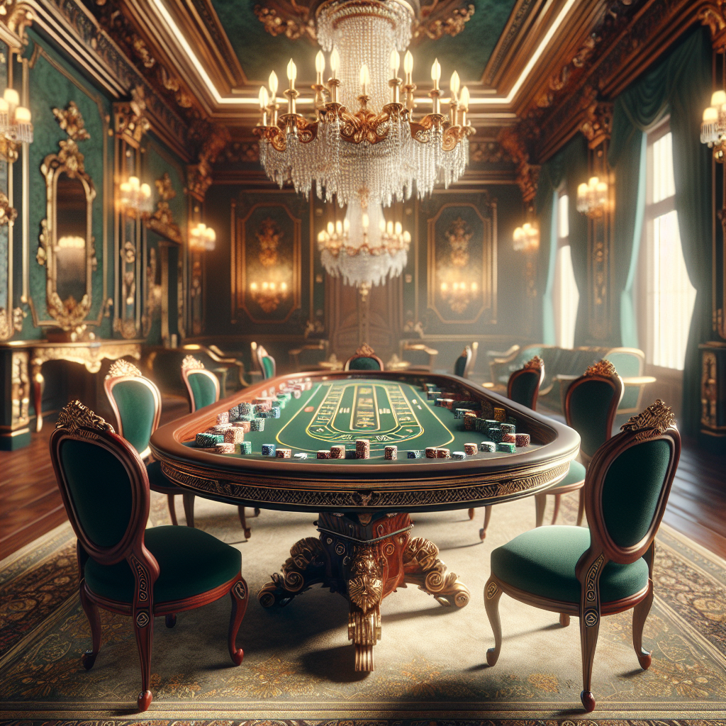 The Fascinating Faro Table: A Glimpse into the World of 19th Century Gambling