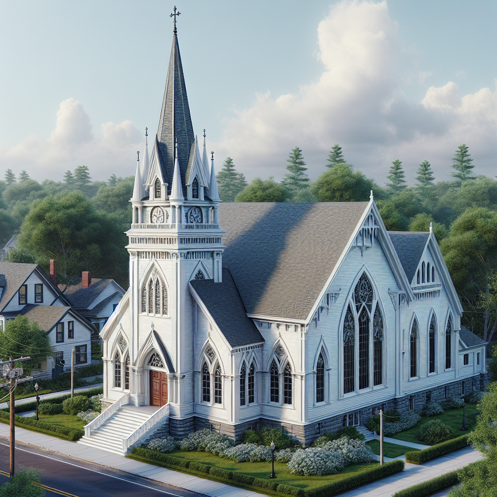 The First Congregational Church: A Beacon of Tradition in Kittery, Maine