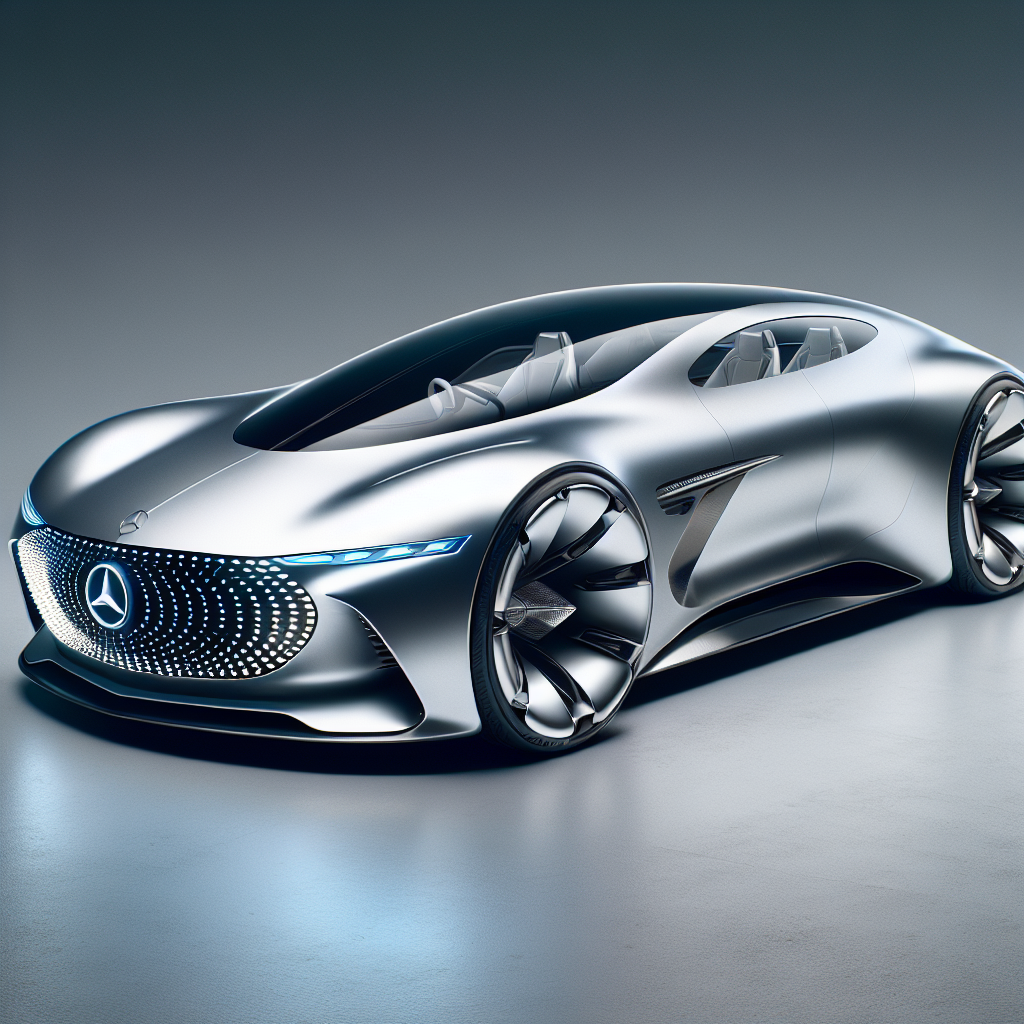 The Futuristic Marvel: Mercedes-Benz Vision EQ Silver Arrow