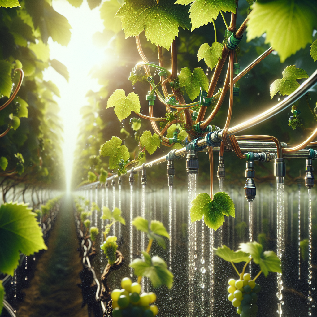 Sips and Drips: Navigating Irrigation in Viticulture