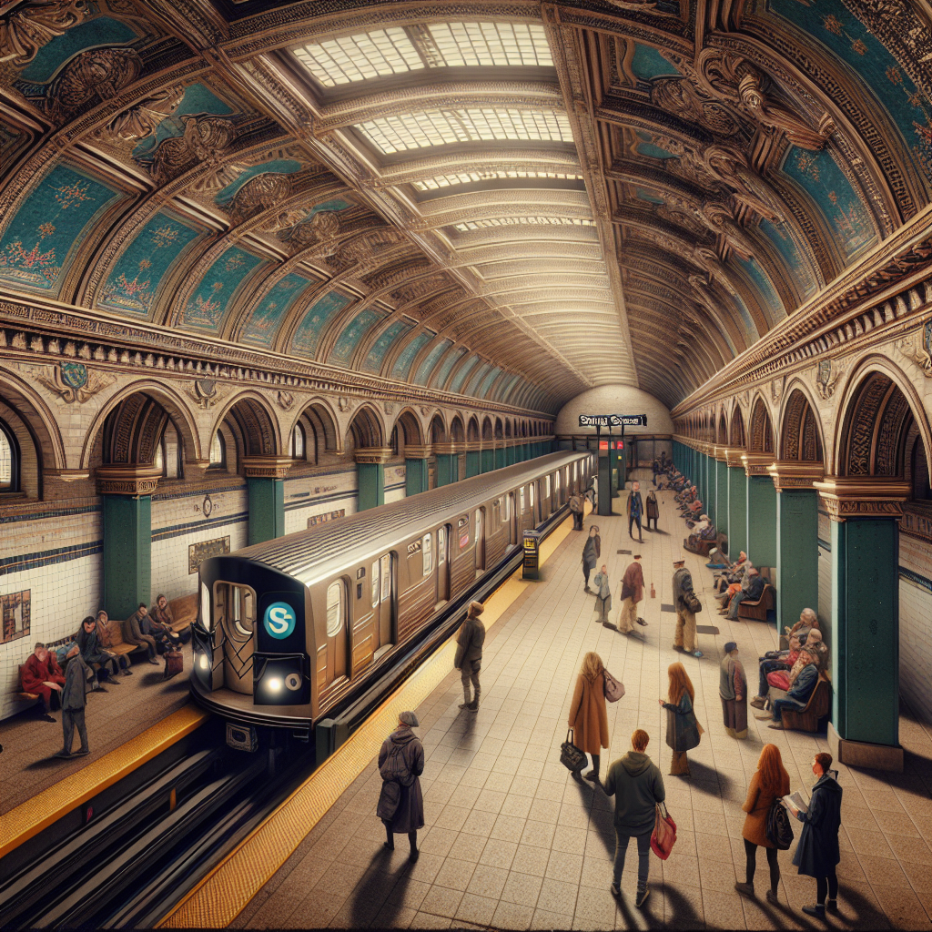 The Hidden Gem of New York: Spring Street Station