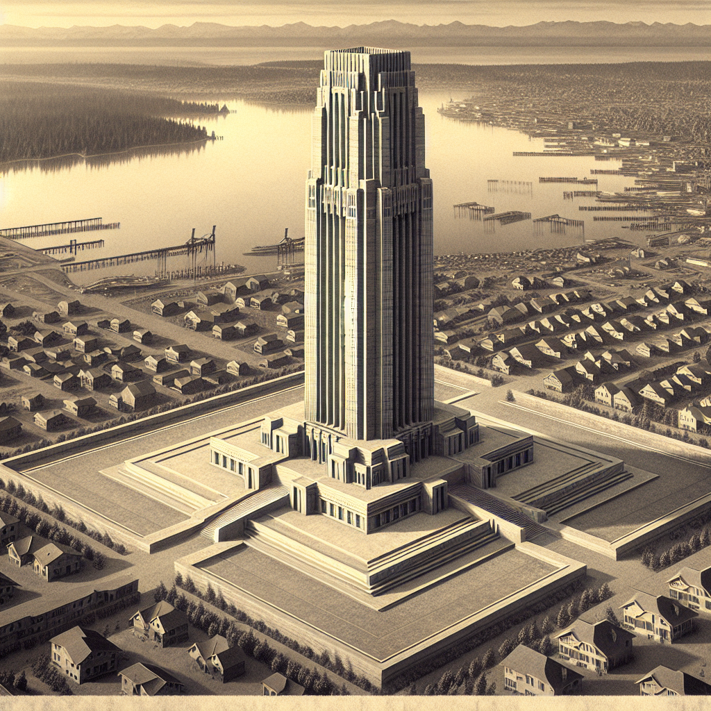 La Torre Key Bank: Un Monumento de la Derecha en Everett