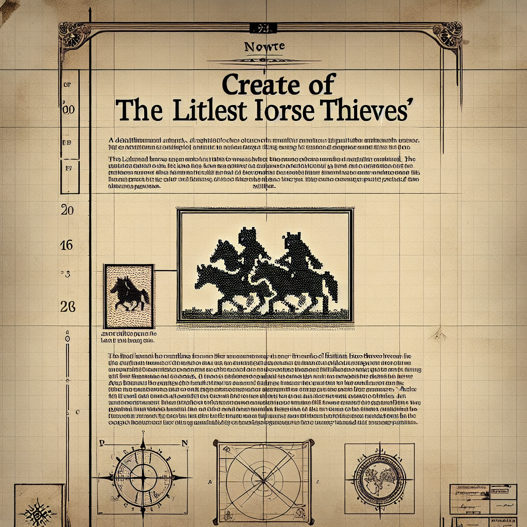 The Littlest Horse Thieves: A Tale of Misguided Priorities