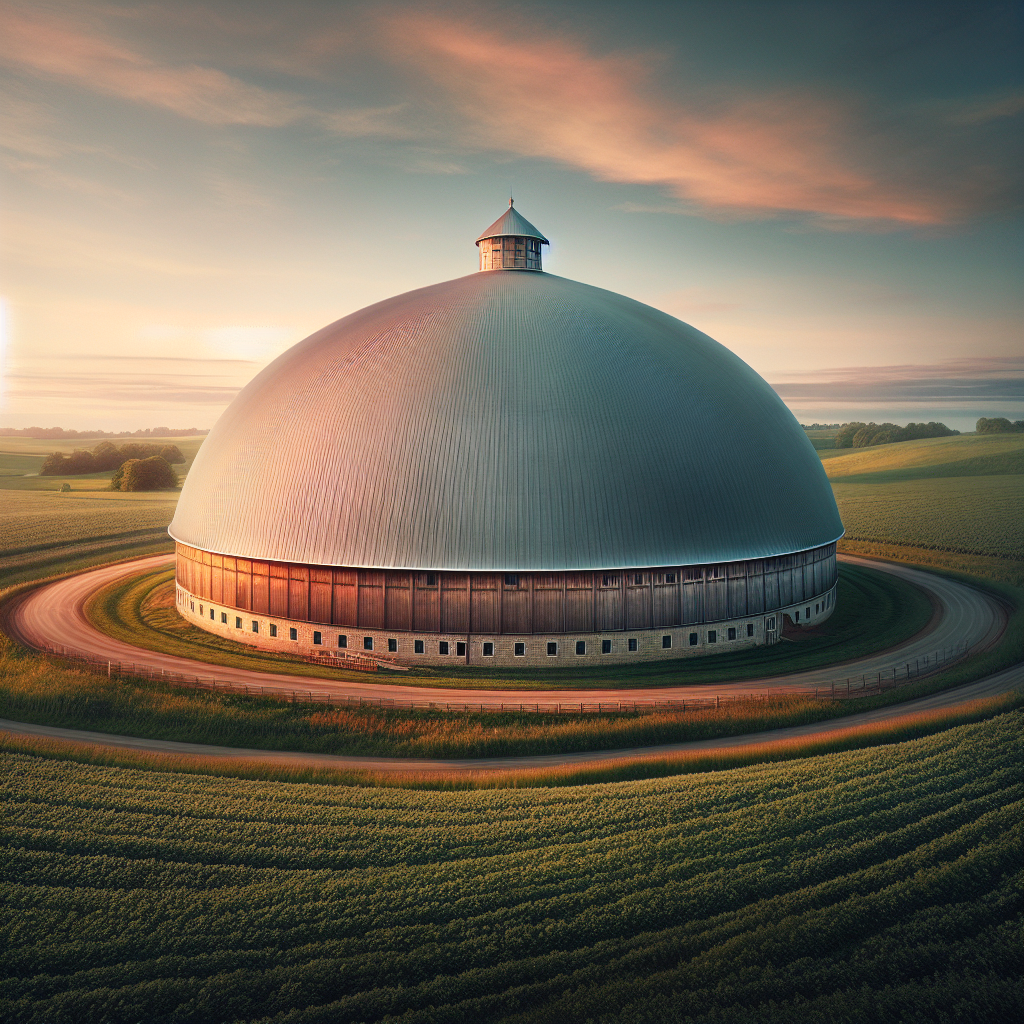 Die Plagmann Round Barn: Ein architektonisches Wunderwerk der Vergangenheit