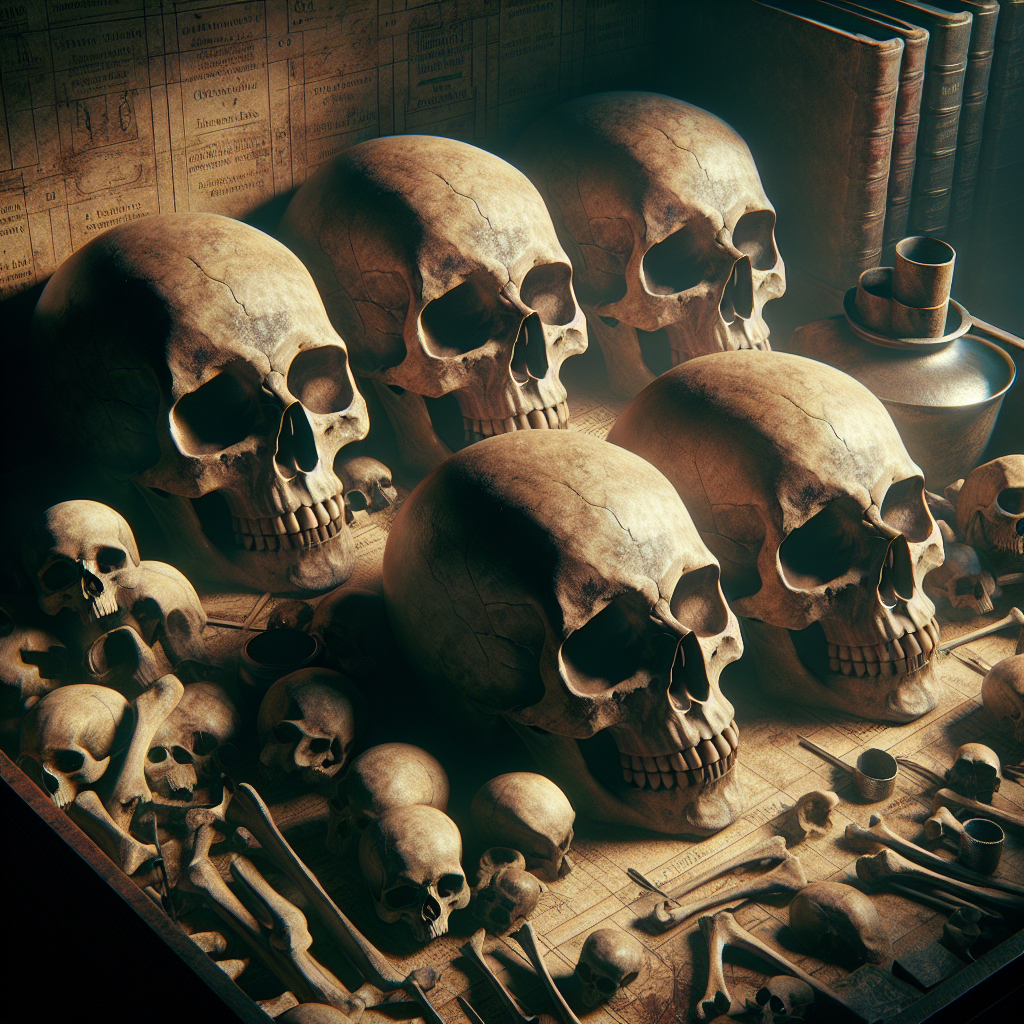 The Mysterious Tale of The Four Skulls of Jonathan Drake