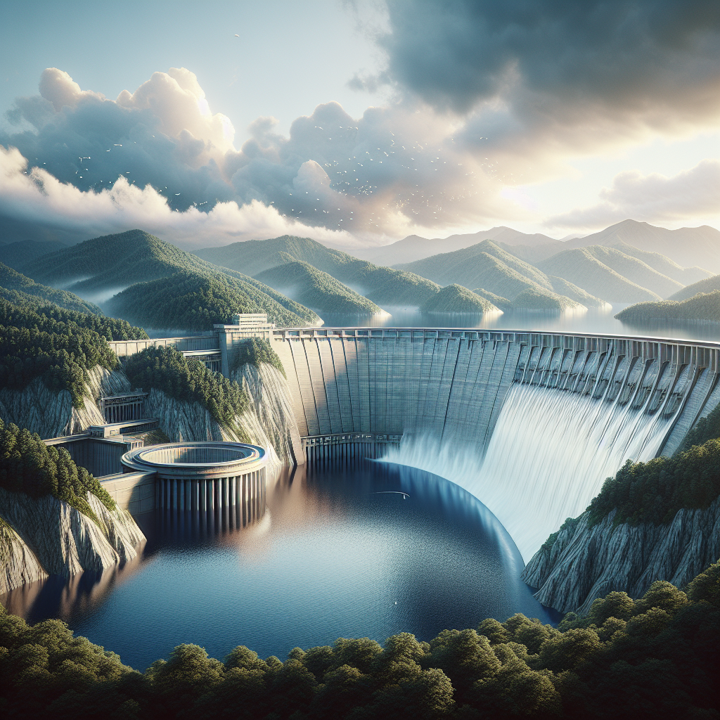 Harnessing Nature: The Marvel of Nishitakao Dam