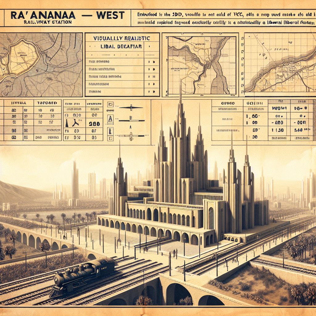 Whistles and Tracks: Inside the Ra'anana–West Railway Station