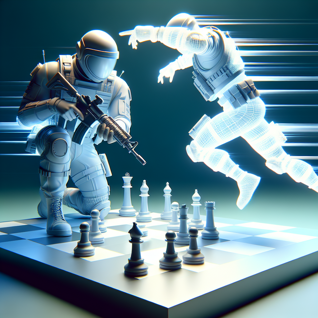 The Soldier at a Game of Chess: A Strategic Dance of Minds