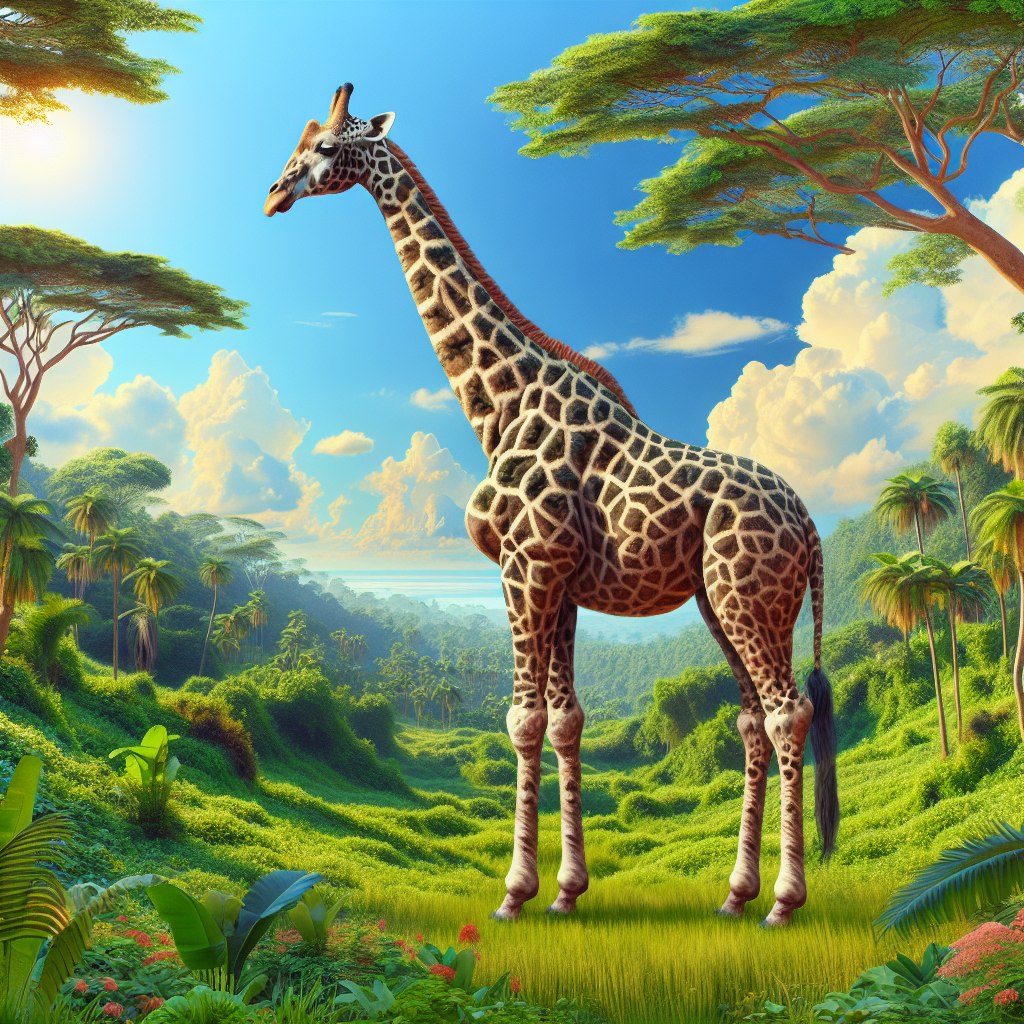 The Tall Tale of Giraffa Jumae: Nature's Conservative Masterpiece