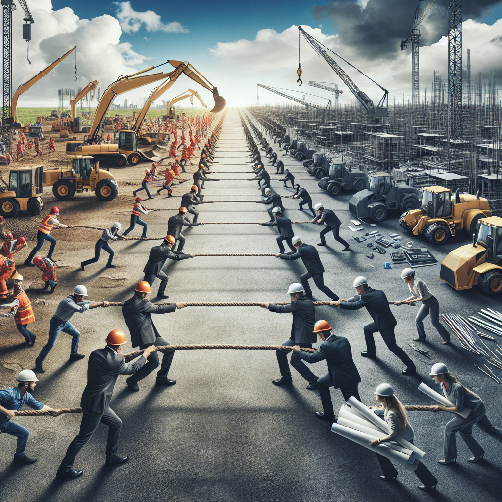 The Tug-of-War Between Construction and Engineering Forces