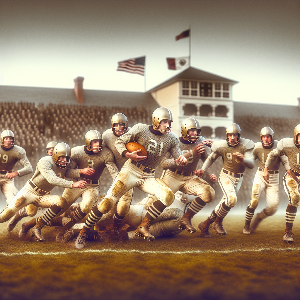 The Unstoppable 1924 Army Cadets: A Gridiron Legacy