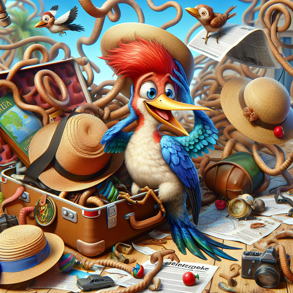 The Wacky Adventures of Woody Woodpecker's "Férias Frustradas"