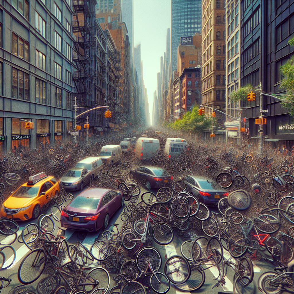 Wheels of Change: Navigating the Busy Streets of Manhattan Cycles