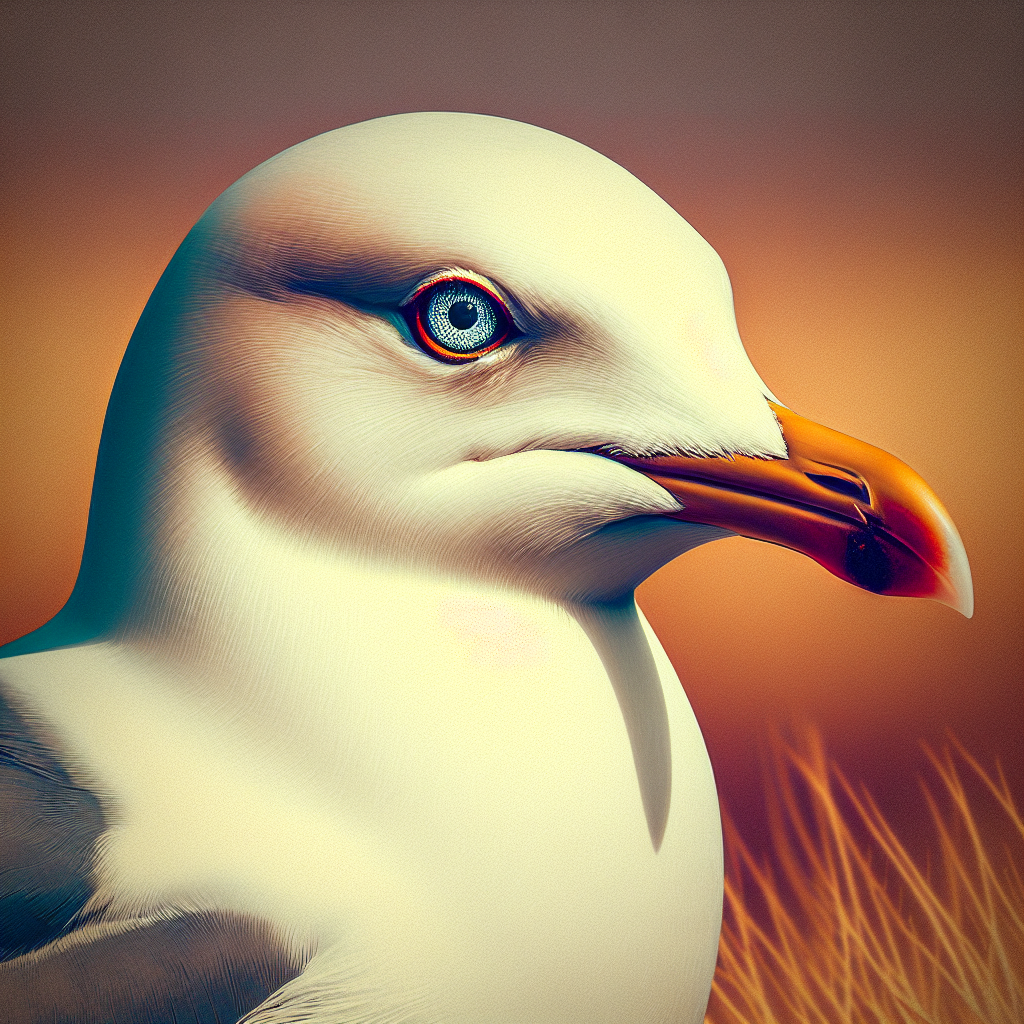 The Enigmatic White-eyed Gull: A Coastal Charmer