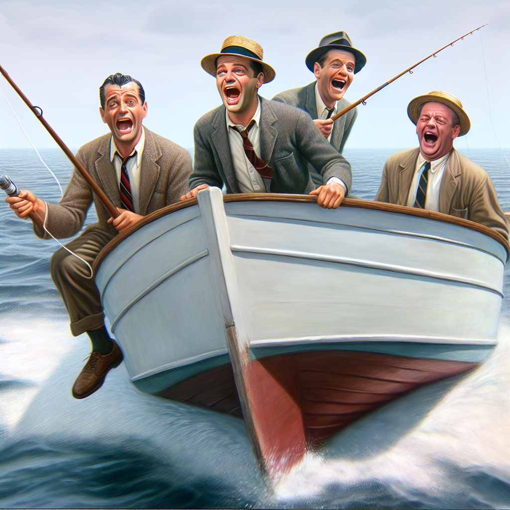 Tres Hombres en un Barco: Una Comedia Clásica de 1961